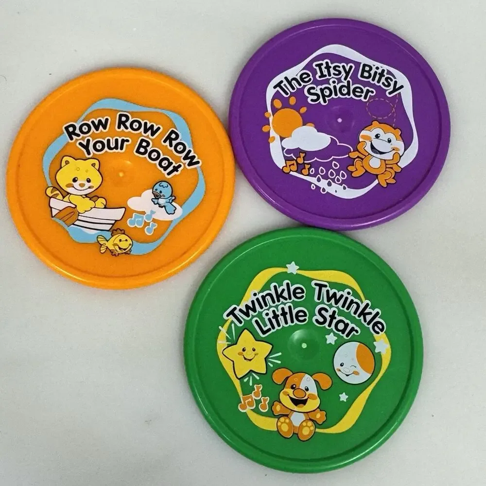 Fisher-Price Laugh & Learn Sing-with-Me CD Player Music Toy 2008 3 Discs Works